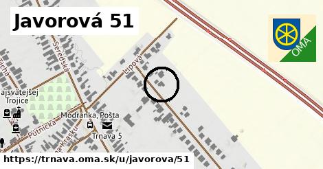 Javorová 51, Trnava