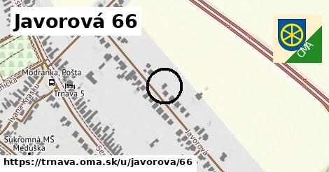 Javorová 66, Trnava