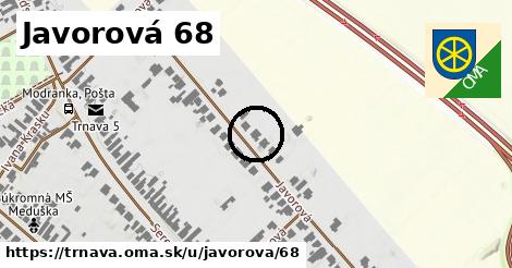 Javorová 68, Trnava