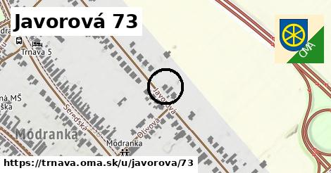 Javorová 73, Trnava