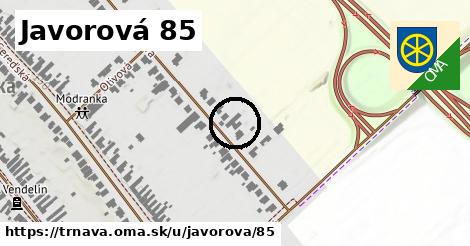 Javorová 85, Trnava