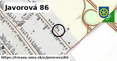 Javorová 86, Trnava