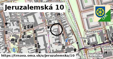 Jeruzalemská 10, Trnava