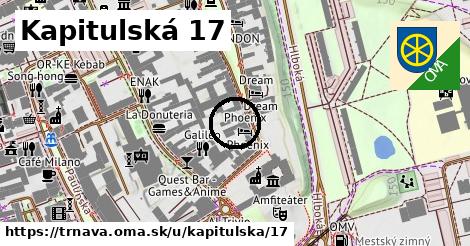 Kapitulská 17, Trnava