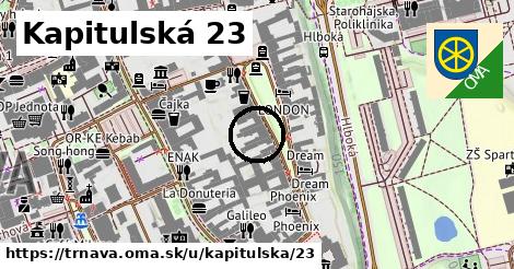 Kapitulská 23, Trnava