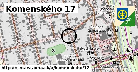 Komenského 17, Trnava