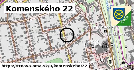 Komenského 22, Trnava