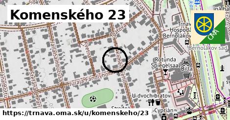 Komenského 23, Trnava