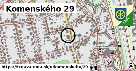 Komenského 29, Trnava