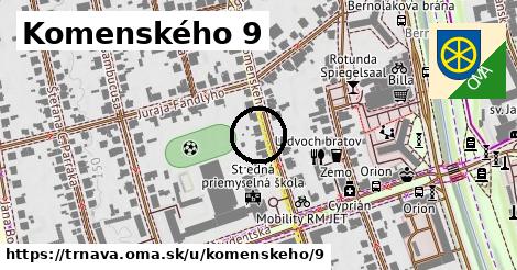 Komenského 9, Trnava