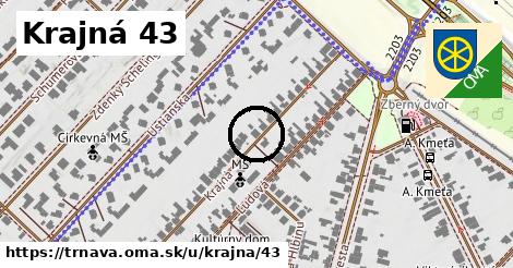 Krajná 43, Trnava