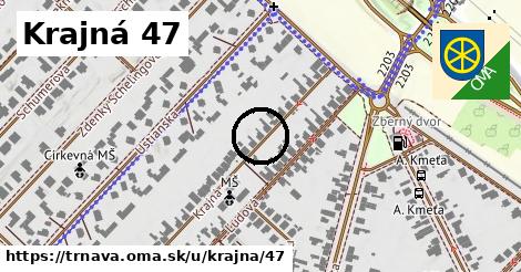 Krajná 47, Trnava