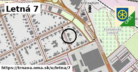 Letná 7, Trnava