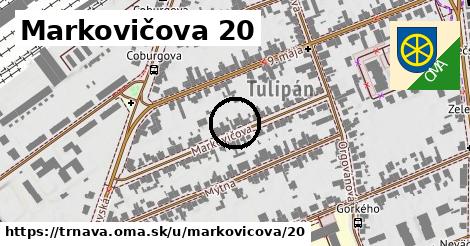 Markovičova 20, Trnava