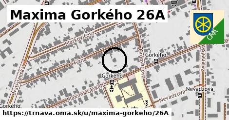 Maxima Gorkého 26A, Trnava