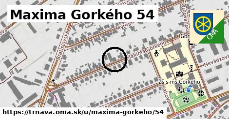 Maxima Gorkého 54, Trnava