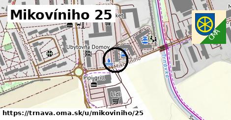 Mikovíniho 25, Trnava