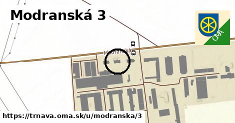 Modranská 3, Trnava