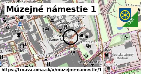 Múzejné námestie 1, Trnava