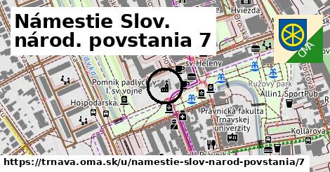 Námestie Slov. národ. povstania 7, Trnava