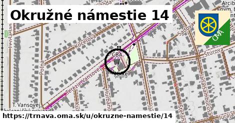 Okružné námestie 14, Trnava