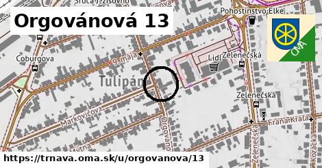 Orgovánová 13, Trnava