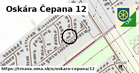 Oskára Čepana 12, Trnava