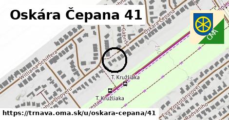 Oskára Čepana 41, Trnava