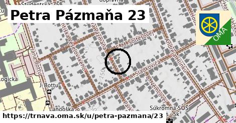 Petra Pázmaňa 23, Trnava