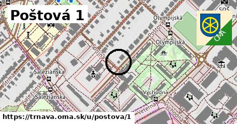 Poštová 1, Trnava