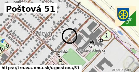 Poštová 51, Trnava