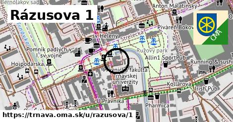 Rázusova 1, Trnava