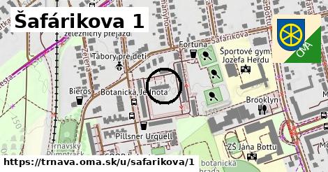 Šafárikova 1, Trnava