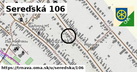 Sereďská 106, Trnava