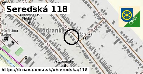 Sereďská 118, Trnava