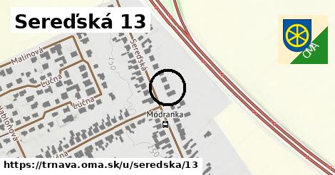 Sereďská 13, Trnava