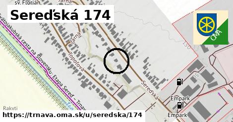 Sereďská 174, Trnava