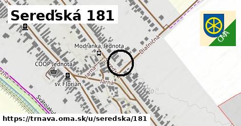 Sereďská 181, Trnava