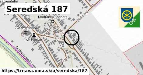 Sereďská 187, Trnava