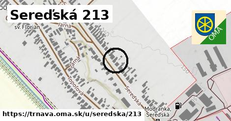 Sereďská 213, Trnava