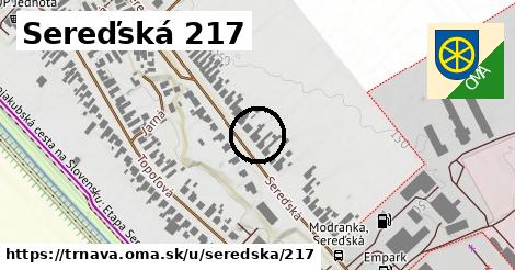 Sereďská 217, Trnava