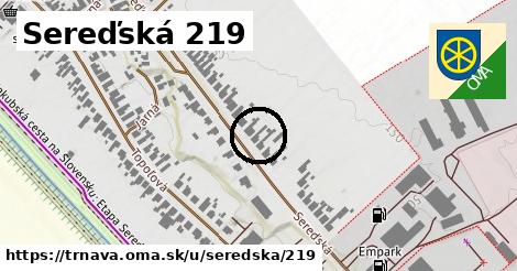 Sereďská 219, Trnava