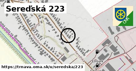 Sereďská 223, Trnava