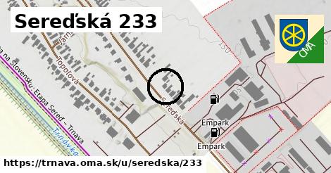 Sereďská 233, Trnava