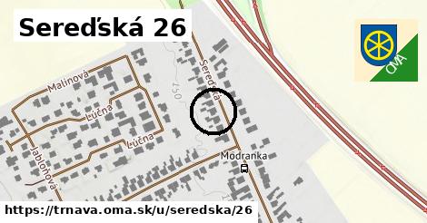 Sereďská 26, Trnava