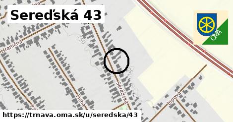 Sereďská 43, Trnava