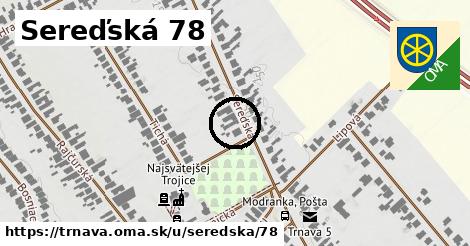 Sereďská 78, Trnava