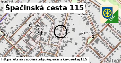 Špačinská cesta 115, Trnava