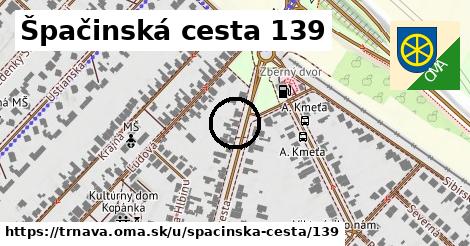 Špačinská cesta 139, Trnava