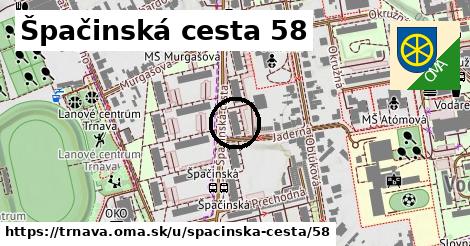 Špačinská cesta 58, Trnava